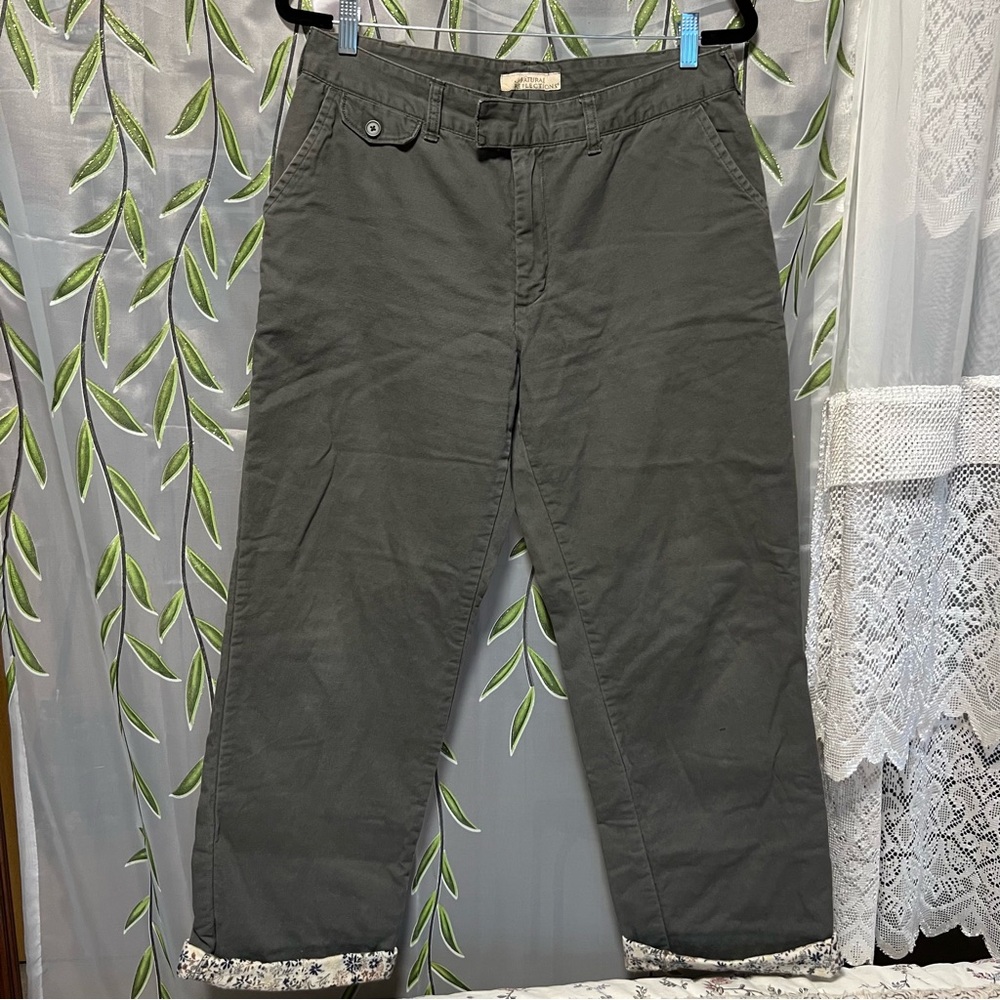Flannel-lined Trousers
